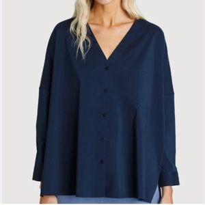 Kit and Ace Stretch Shirting Blouse